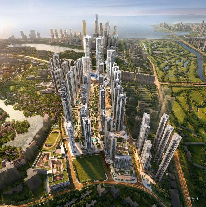 楼处发布打造未来品质生活豪宅热搜！绿景白石洲售(图14)